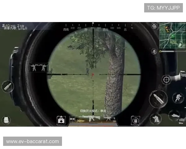 八倍镜中闪耀爱心光芒战场上温柔与精准并存